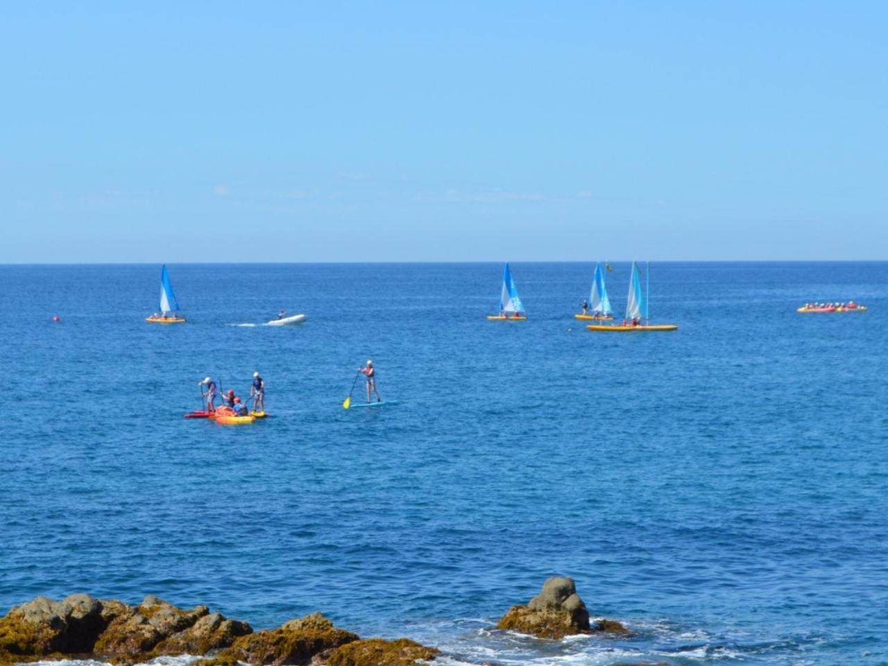 Studios Face A La Mer - Cala Llevado Tossa de Mar Exteriör bild