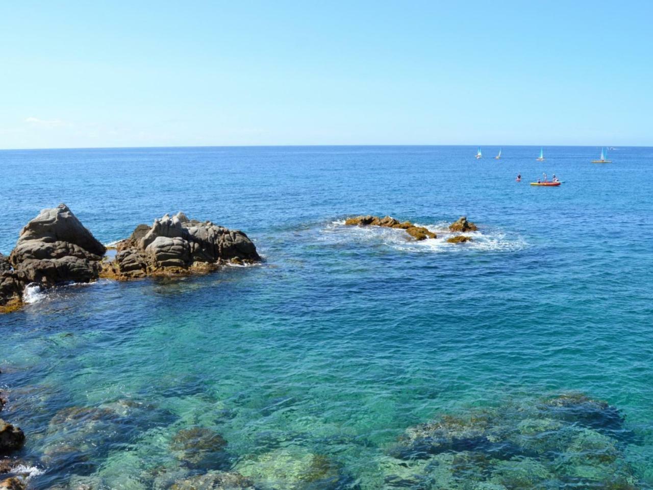 Studios Face A La Mer - Cala Llevado Tossa de Mar Exteriör bild